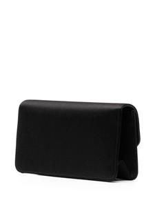 Gucci Clutch met gegraveerd logo - Zwart