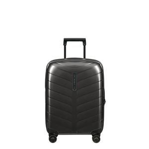 Samsonite Hartschalen-Trolley "Attrix, anthracite, 55 cm", 4 Rollen, Made in Europe; mit Volumenerweiterung