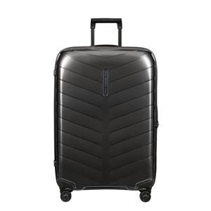 Samsonite Hartschalen-Trolley "Attrix, anthracite, 75 cm", 4 Rollen, Made in Europe
