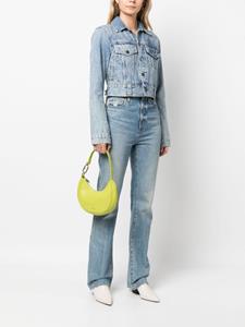 Furla Primavera leren schoudertas - Groen