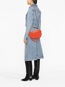 Tory Burch mini Fleming Soft shoulder bag - Oranje