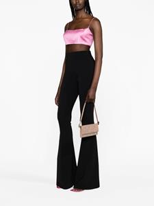 Benedetta Bruzziches Vittissima rhinestone-embellished shoulder bag - Roze