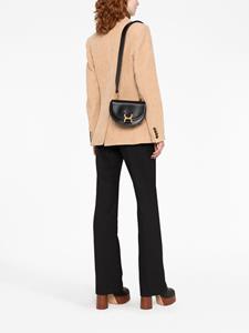 Chloé mini Marcie leather shoulder bag - Zwart
