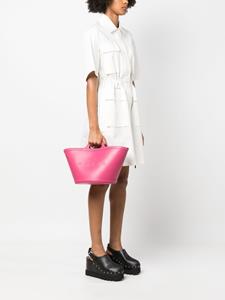 Marni Tropicalia leather tote bag - Roze