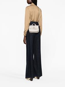 Zanellato Postina leather tote bag - Z1130 WHITE ONICE