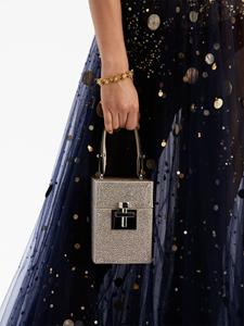 Oscar de la Renta Crystal tas met kristallen - Beige
