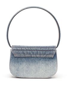 Diesel 1DR logo plaque bag - Blauw