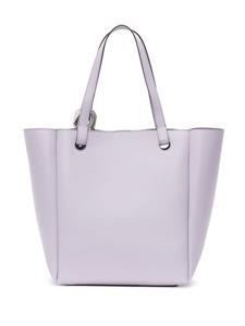 JW Anderson Chain Cabas leather tote bag - Paars