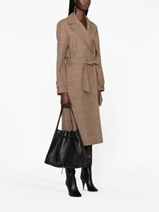 Lanvin medium Sequence leather shoulder bag - Zwart