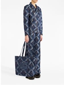 ETRO medium Floralia-print tote bag - Blauw