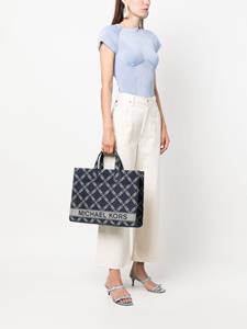 Michael Michael Kors large Gigi tote bag - Blauw