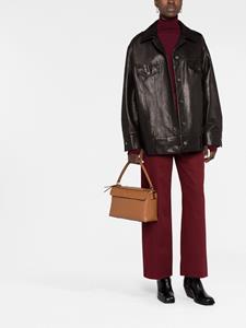 Tod's Leren shopper - Bruin