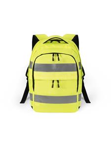 Dicota Notebook Rucksack Hi-Vis 25 Liter Passend für maximal: 39,6cm (15,6 ) Gelb