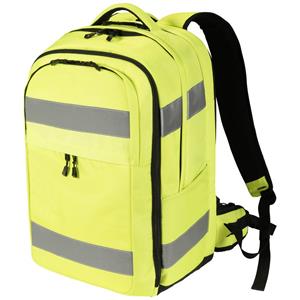 Dicota Notebook Rucksack Hi-Vis 32-38 Liter Passend für maximal: 43,9cm (17,3 ) Gelb