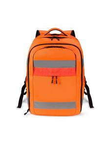 Dicota Laptoprugzak Hi-Vis 32-38 Liter Geschikt voor max. (laptop): 43,9 cm (17,3) Oranje