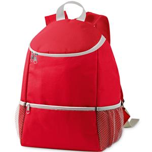 Koeltas rugtas/rugzak rood 28 x x 14 cm 10 liter -