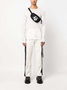 VETEMENTS Heuptas met logoprint - Zwart