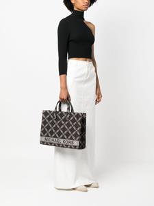 Michael Michael Kors Gigi cotton tote bag - Bruin