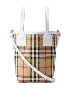 Burberry mini London Vintage-check tote - Beige