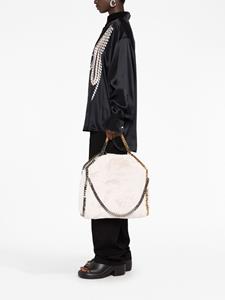 Stella McCartney Falabella shopper van imitatiebont - Beige