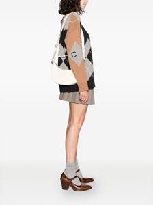 Zadig & Voltaire Schoudertas met logoplakkaat - Beige