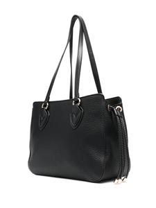LIU JO logo-lettering shoulder bag - Zwart