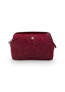 Quiltey Days kleine make-up tas rood