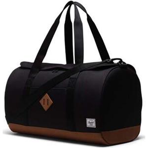 Herschel Supply Co. Heritage Duffle black/saddle brown Weekendtas