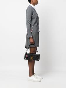 Thom Browne Mrs. Thom leren schoudertas - Zwart