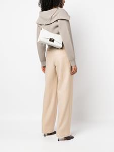 Furla Metropolis leren schoudertas - Beige
