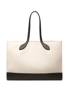 Bally Bar logo-print tote bag - Wit