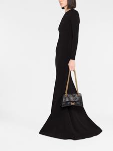 Balenciaga Crush leren schoudertas - Zwart