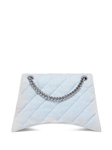 Balenciaga Crush gewatteerde schoudertas - Blauw