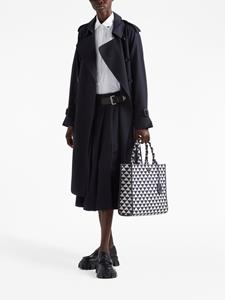 Prada Symbole shopper met borduurwerk - Blauw