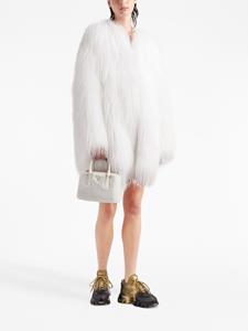 Prada Galleria lammy shopper - Wit