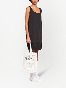 Prada Raffia shopper - Wit