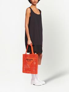 Prada Gehaakte shopper - Oranje