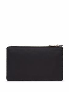 Prada Re-Nylon en leren buidel - Zwart