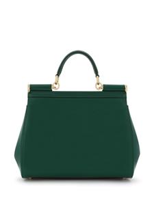 Dolce & Gabbana Sicily leren schoudertas - Groen