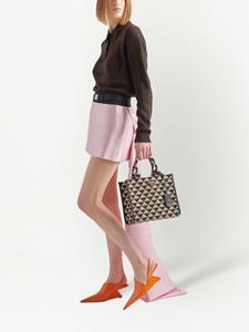 Prada Symbole kleine shopper - Zwart