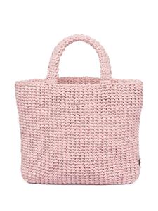 Prada Geweven shopper - Roze