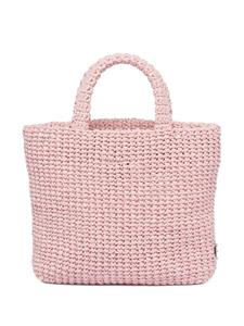 Prada Geweven shopper - Roze