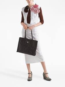 Prada Leren shopper - Zwart