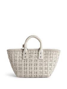 Balenciaga Bistro Basket kleine shopper - Wit