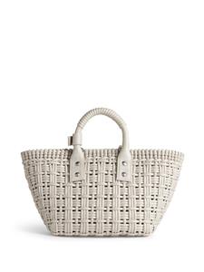 Balenciaga Bistro Basket kleine shopper - Wit