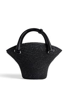 Balenciaga Raffia shopper - Zwart