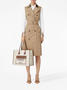 Burberry Freya tweekleurige tas - Beige