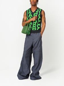 Marc Jacobs The Monogram leren crossbody shopper - Groen