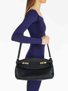 Ferragamo Schoudertas met ketting - Zwart