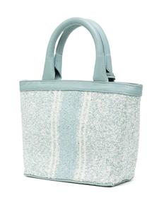 DE SIENA SHOES Saint Tropez bead-embellished tote bag - Blauw